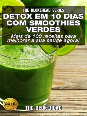 cover image of Detox em 10 dias com smoothies verdes